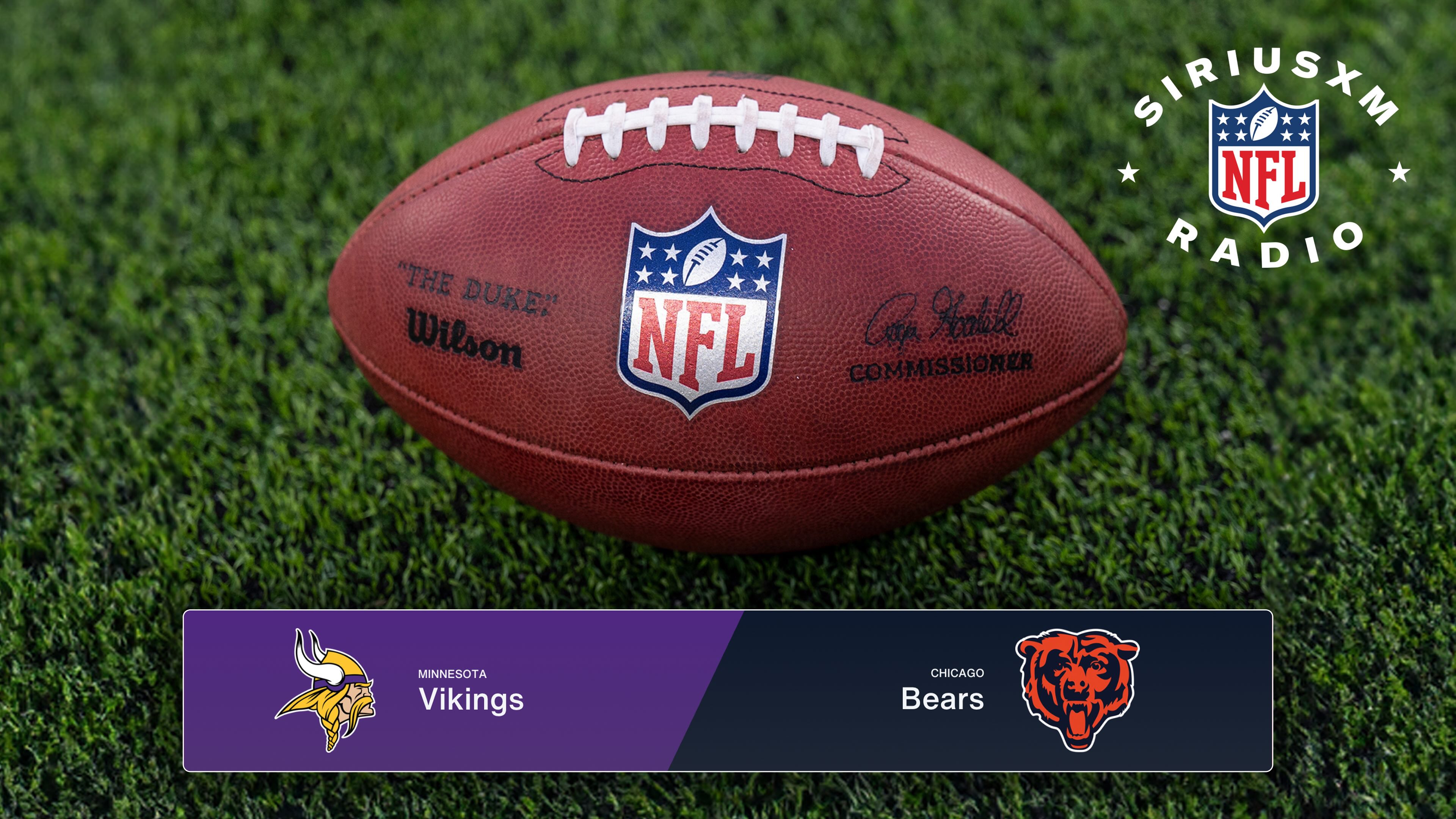 Vikings-Bears: Listen to the Live Radio Broadcast - NFL Week 1